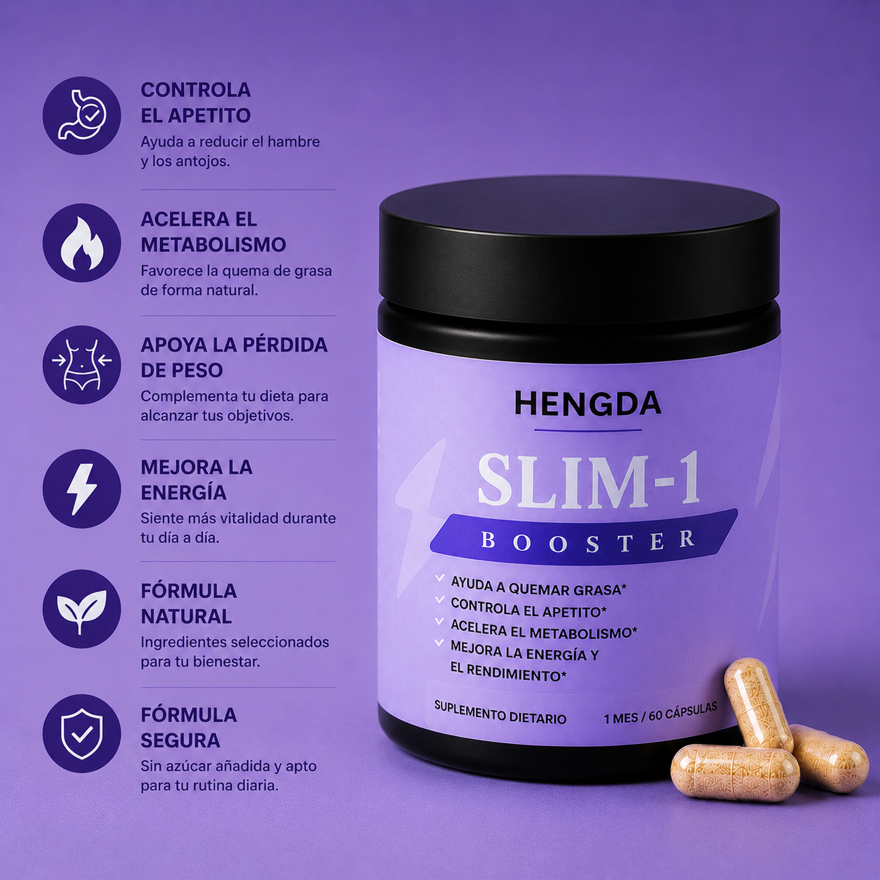 SLIM-1 |Para acabar con los antojos y bajar de peso