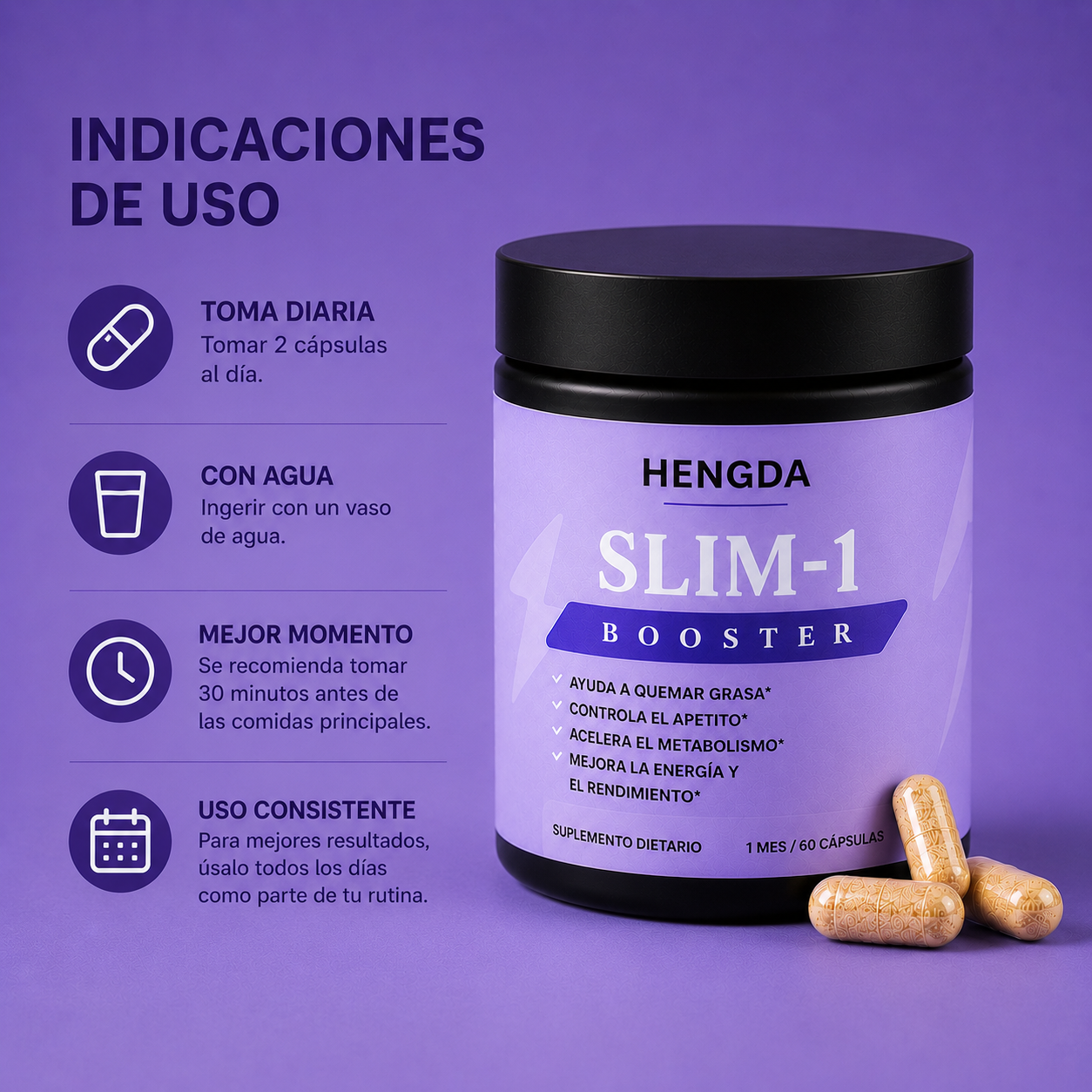 SLIM-1 |Para acabar con los antojos y bajar de peso